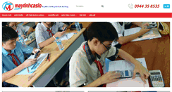 Desktop Screenshot of maytinhcasio.com