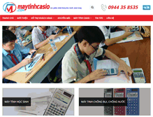 Tablet Screenshot of maytinhcasio.com
